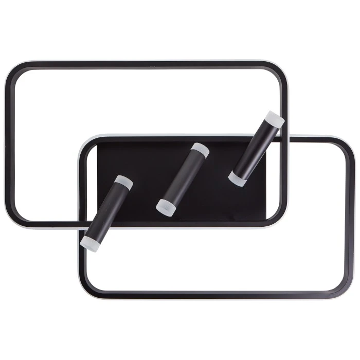 Brilliant Leuchten Brilliant Dalida Deckenleuchte LED Schwarz, 1-flammig, Fernbedienung 7 Brilliant Leuchten Brilliant Dalida Deckenleuchte LED Schwarz, 1-flammig, Fernbedienung – Bild 7