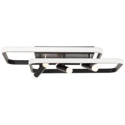 Brilliant Leuchten Brilliant Dalida Deckenleuchte LED Schwarz, 1-flammig, Fernbedienung 18 Brilliant Leuchten Brilliant Dalida Deckenleuchte LED Schwarz, 1-flammig, Fernbedienung -Bürolampen Verkäufe brilliant dalida deckenleuchte g99581 06 8