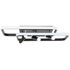 Brilliant Leuchten Brilliant Dalida Deckenleuchte LED Schwarz, 1-flammig, Fernbedienung 19 Brilliant Leuchten Brilliant Dalida Deckenleuchte LED Schwarz, 1-flammig, Fernbedienung -Bürolampen Verkäufe brilliant dalida deckenleuchte g99581 06 9