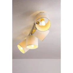 Brilliant Leuchten Brilliant Deckenleuchte Sandra Chrom, 4-flammig -Bürolampen Verkäufe brilliant deckenleuchte sandra g85031 05 9