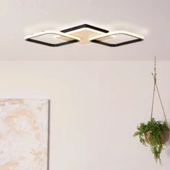 Brilliant Leuchten Brilliant Dennet Deckenleuchte LED Schwarz, Braun, 1-flammig 13 Brilliant Leuchten Brilliant Dennet Deckenleuchte LED Schwarz, Braun, 1-flammig -Bürolampen Verkäufe brilliant dennet deckenleuchte g99750 76 2