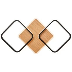 Brilliant Leuchten Brilliant Dennet Deckenleuchte LED Schwarz, Braun, 1-flammig 17 Brilliant Leuchten Brilliant Dennet Deckenleuchte LED Schwarz, Braun, 1-flammig -Bürolampen Verkäufe brilliant dennet deckenleuchte g99750 76 6