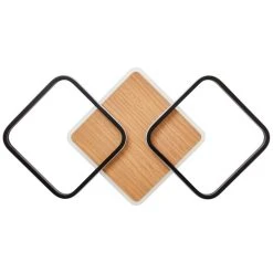 Brilliant Leuchten Brilliant Dennet Deckenleuchte LED Schwarz, Braun, 1-flammig 18 Brilliant Leuchten Brilliant Dennet Deckenleuchte LED Schwarz, Braun, 1-flammig -Bürolampen Verkäufe brilliant dennet deckenleuchte g99750 76 7