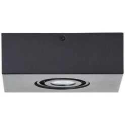 Brilliant Leuchten Brilliant Doro Deckenleuchte LED Schwarz, 1-flammig -Bürolampen Verkäufe brilliant doro deckenleuchte g99720 76 3