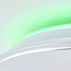 Brilliant Leuchten Brilliant Edna Deckenleuchte LED Chrom, 1-flammig, Fernbedienung, Farbwechsler 32 Brilliant Leuchten Brilliant Edna Deckenleuchte LED Chrom, 1-flammig, Fernbedienung, Farbwechsler -Bürolampen Verkäufe brilliant edna deckenleuchte g97045 15 4