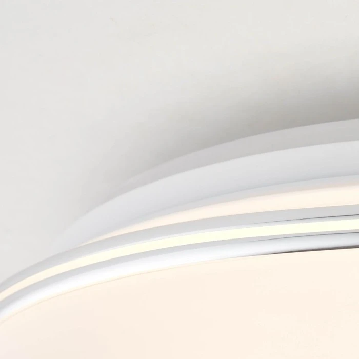 Brilliant Leuchten Brilliant Edna Deckenleuchte LED Chrom, 1-flammig, Fernbedienung, Farbwechsler 8 Brilliant Leuchten Brilliant Edna Deckenleuchte LED Chrom, 1-flammig, Fernbedienung, Farbwechsler – Bild 8