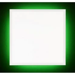 Brilliant Leuchten Brilliant Ellery Deckenleuchte LED Wei&szlig;, 1-flammig, Fernbedienung, Farbwechsler -Bürolampen Verkäufe brilliant ellery deckenleuchte g99407 05 12