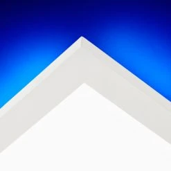 Brilliant Leuchten Brilliant Ellery Deckenleuchte LED Wei&szlig;, 1-flammig, Fernbedienung, Farbwechsler -Bürolampen Verkäufe brilliant ellery deckenleuchte g99407 05 6