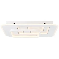 Brilliant Leuchten Brilliant Furtado Deckenleuchte LED Schwarz, Wei&szlig;, 1-flammig, Fernbedienung