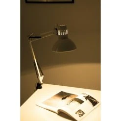 Brilliant Leuchten Brilliant Hobby Schreibtischklemmleuchte Wei&szlig;, 1-flammig -Bürolampen Verkäufe brilliant hobby schreibtischklemmleuchte 10802 05 do1 2