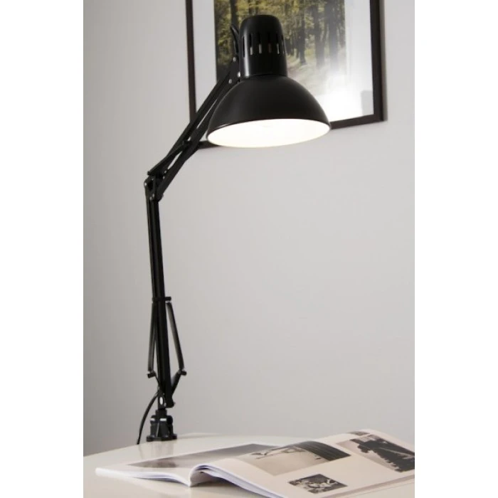 Brilliant Leuchten Brilliant Hobby Schreibtischklemmleuchte Schwarz, 1-flammig 2 Brilliant Leuchten Brilliant Hobby Schreibtischklemmleuchte Schwarz, 1-flammig – Bild 2