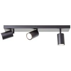 Brilliant Leuchten Brilliant Jello Deckenleuchte LED Schwarz, 3-flammig -Bürolampen Verkäufe brilliant jello deckenleuchte g99729 76 5