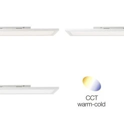 Brilliant Leuchten Brilliant Laurice Deckenpanel LED Weiß, 1-flammig, Fernbedienung 10 Brilliant Leuchten Brilliant Laurice Deckenpanel LED Weiß, 1-flammig, Fernbedienung -Bürolampen Verkäufe brilliant laurice deckenpanel g99567 05 3