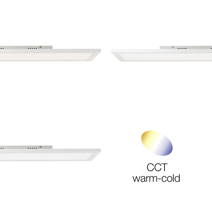 Brilliant Leuchten Brilliant Laurice Deckenpanel LED Weiß, 1-flammig, Fernbedienung 4 Brilliant Leuchten Brilliant Laurice Deckenpanel LED Weiß, 1-flammig, Fernbedienung – Bild 4