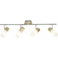 Brilliant Leuchten Babsan Deckenspot Weiß, Holz dunkel, 4-flammig 9 Brilliant Leuchten Babsan Deckenspot Weiß, Holz dunkel, 4-flammig -Bürolampen Verkäufe brilliant leuchten babsan deckenspot 51432 50 4