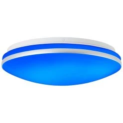 Brilliant Leuchten Midway Deckenleuchte LED Wei&szlig;, 1-flammig