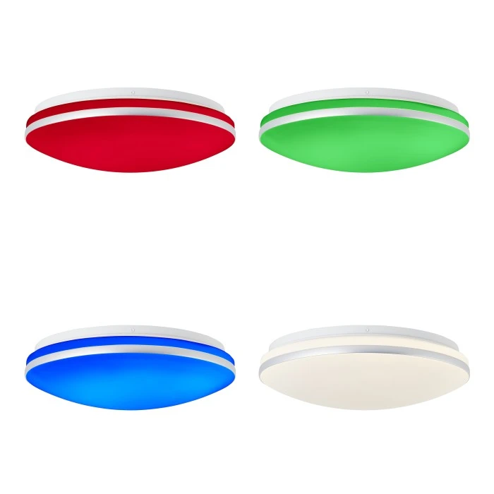 Brilliant Leuchten Midway Deckenleuchte LED Weiß, 1-flammig 9 Brilliant Leuchten Midway Deckenleuchte LED Weiß, 1-flammig – Bild 9