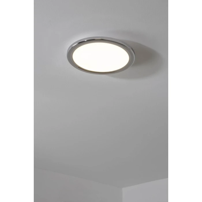 Brilliant Leuchten Palin Deckenleuchte LED Chrom, 1-flammig 2 Brilliant Leuchten Palin Deckenleuchte LED Chrom, 1-flammig – Bild 2