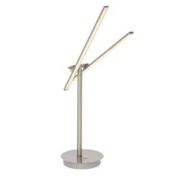 Brilliant Leuchten Sticks Tischleuchte LED Wei&szlig;, Eisen, 2-flammig -Bürolampen Verkäufe brilliant leuchten sticks tischleuchte g90157 13 5