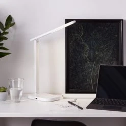 Brilliant Leuchten Vicari Tischleuchte LED Weiß, 1-flammig 10 Brilliant Leuchten Vicari Tischleuchte LED Weiß, 1-flammig -Bürolampen Verkäufe brilliant leuchten vicari tischleuchte g93102 05 2