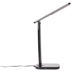 Brilliant Leuchten Vicari Tischleuchte LED Schwarz, 1-flammig -Bürolampen Verkäufe brilliant leuchten vicari tischleuchte g93102 06 7