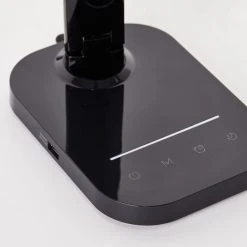 Brilliant Leuchten Vicari Tischleuchte LED Schwarz, 1-flammig -Bürolampen Verkäufe brilliant leuchten vicari tischleuchte g93102 06 8