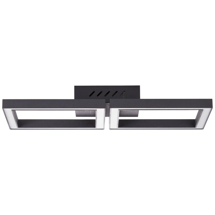 Brilliant Leuchten Brilliant Living Quon Deckenleuchte LED Schwarz, Weiß, 1-flammig 2 Brilliant Leuchten Brilliant Living Quon Deckenleuchte LED Schwarz, Weiß, 1-flammig – Bild 2