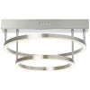 Brilliant Leuchten Brilliant Living Tunar Deckenleuchte LED Nickel-Matt, 1-flammig