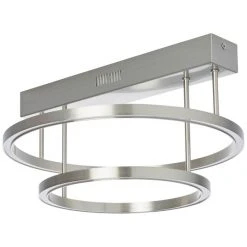 Brilliant Leuchten Brilliant Living Tunar Deckenleuchte LED Nickel-Matt, 1-flammig 6 Brilliant Leuchten Brilliant Living Tunar Deckenleuchte LED Nickel-Matt, 1-flammig -Bürolampen Verkäufe brilliant living tunar deckenleuchte g93448 68 2
