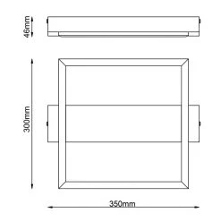 Brilliant Leuchten Brilliant Loneos Deckenleuchte LED Schwarz, Braun, 1-flammig -Bürolampen Verkäufe brilliant loneos deckenleuchte g99745 76 9