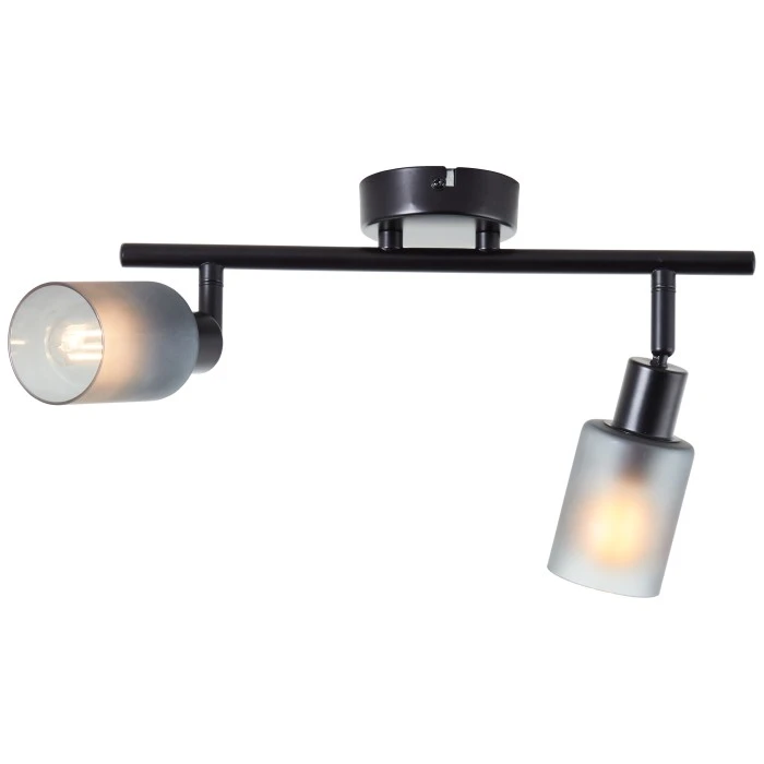 Brilliant Leuchten Brilliant Loralie Deckenleuchte Schwarz, 2-flammig 6 Brilliant Leuchten Brilliant Loralie Deckenleuchte Schwarz, 2-flammig – Bild 6