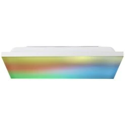 Brilliant Leuchten Brilliant Malgas Deckepanel LED Weiß, 1-flammig, Fernbedienung