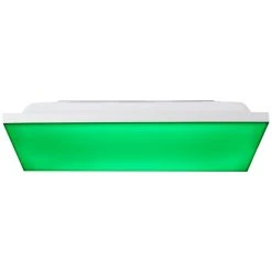 Brilliant Leuchten Brilliant Malgas Deckepanel LED Wei&szlig;, 1-flammig, Fernbedienung -Bürolampen Verkäufe brilliant malgas deckepanel g99784 05 13