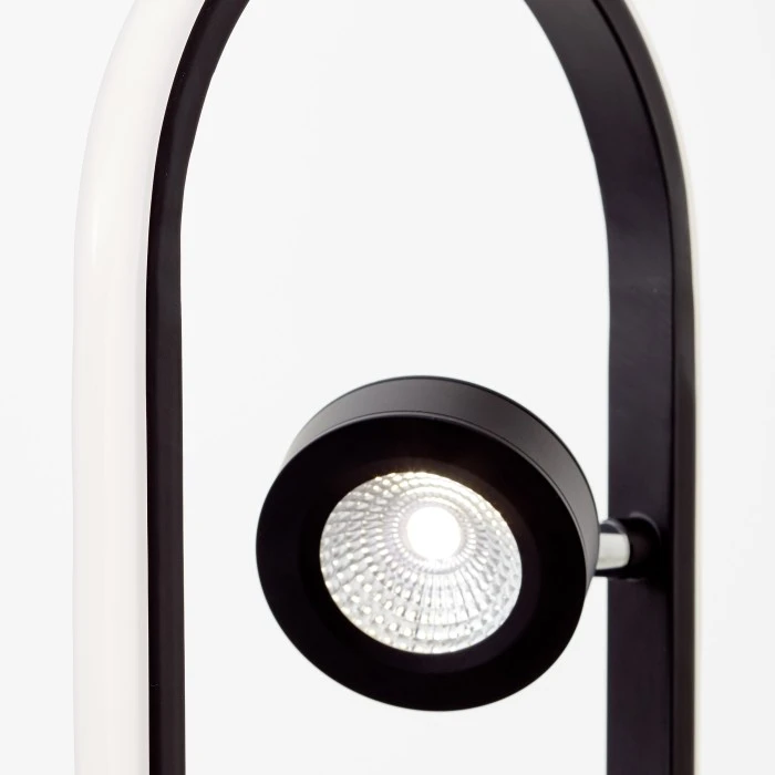 Brilliant Leuchten Brilliant Nebeker Stehlampe LED Schwarz, 4-flammig, Fernbedienung 4 Brilliant Leuchten Brilliant Nebeker Stehlampe LED Schwarz, 4-flammig, Fernbedienung – Bild 4