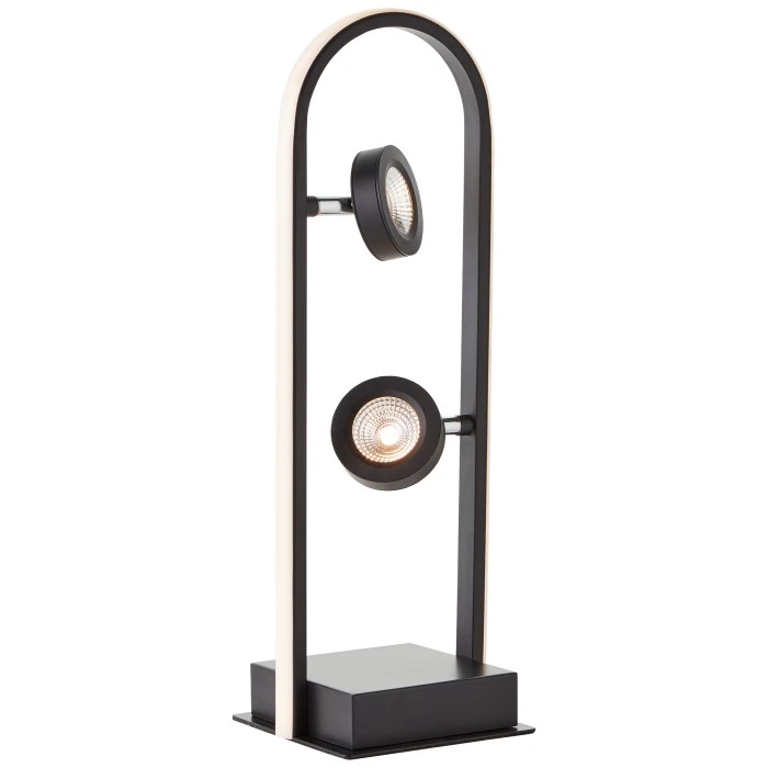 Brilliant Leuchten Brilliant Nebeker Tischleuchte LED Schwarz, 2-flammig, Fernbedienung 7 Brilliant Leuchten Brilliant Nebeker Tischleuchte LED Schwarz, 2-flammig, Fernbedienung – Bild 7