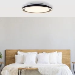 Brilliant Leuchten Brilliant Pederson Deckenleuchte LED Schwarz, 1-flammig -Bürolampen Verkäufe brilliant pederson deckenleuchte g99519 06 2