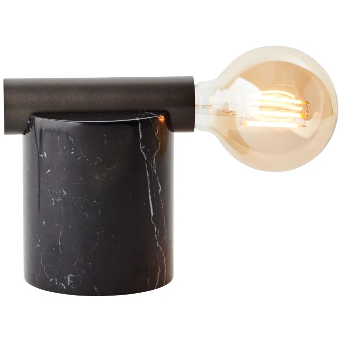 Brilliant Leuchten Brilliant Sevasti Tischleuchte Schwarz, Silber, 1-flammig 1 Brilliant Leuchten Brilliant Sevasti Tischleuchte Schwarz, Silber, 1-flammig