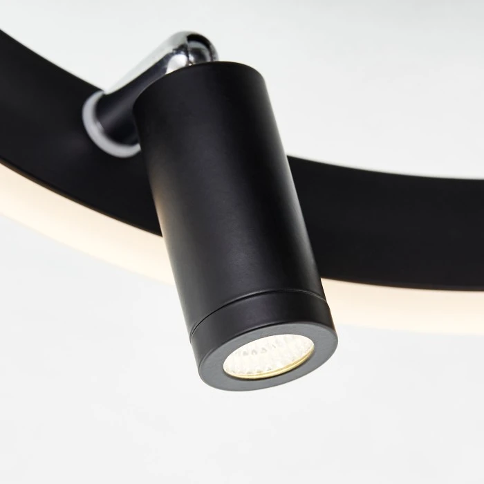 Brilliant Leuchten Brilliant Skaford Deckenleuchte LED Schwarz, 3-flammig, Fernbedienung 5 Brilliant Leuchten Brilliant Skaford Deckenleuchte LED Schwarz, 3-flammig, Fernbedienung – Bild 5