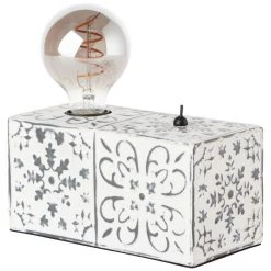 Brilliant Leuchten Brilliant Vagos Tischleuchte Cremefarben, 1-flammig -Bürolampen Verkäufe brilliant vagos tischleuchte 89648 75 5