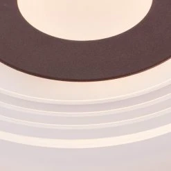 Brilliant Leuchten Brilliant Vanela Deckenleuchte LED Wei&szlig;, 1-flammig, Fernbedienung -Bürolampen Verkäufe brilliant vanela deckenleuchte g97186 75 3