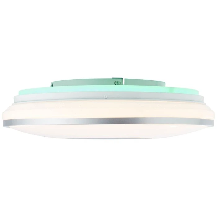 Brilliant Leuchten Brilliant Visitation Deckenleuchte LED Silber, 1-flammig, Fernbedienung, Farbwechsler 11 Brilliant Leuchten Brilliant Visitation Deckenleuchte LED Silber, 1-flammig, Fernbedienung, Farbwechsler – Bild 11