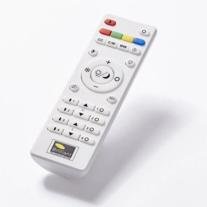 Brilliant Leuchten Brilliant Visitation Deckenleuchte LED Silber, 1-flammig, Fernbedienung, Farbwechsler 24 Brilliant Leuchten Brilliant Visitation Deckenleuchte LED Silber, 1-flammig, Fernbedienung, Farbwechsler – Bild 24