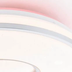 Brilliant Leuchten Brilliant Visitation Deckenleuchte LED Silber, 1-flammig, Fernbedienung, Farbwechsler 30 Brilliant Leuchten Brilliant Visitation Deckenleuchte LED Silber, 1-flammig, Fernbedienung, Farbwechsler -Bürolampen Verkäufe brilliant visitation deckenleuchte g97043 58 3