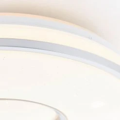 Brilliant Leuchten Brilliant Visitation Deckenleuchte LED Silber, 1-flammig, Fernbedienung, Farbwechsler 32 Brilliant Leuchten Brilliant Visitation Deckenleuchte LED Silber, 1-flammig, Fernbedienung, Farbwechsler -Bürolampen Verkäufe brilliant visitation deckenleuchte g97043 58 5