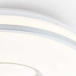 Brilliant Leuchten Brilliant Visitation Deckenleuchte LED Silber, 1-flammig, Fernbedienung, Farbwechsler 34 Brilliant Leuchten Brilliant Visitation Deckenleuchte LED Silber, 1-flammig, Fernbedienung, Farbwechsler -Bürolampen Verkäufe brilliant visitation deckenleuchte g97043 58 7