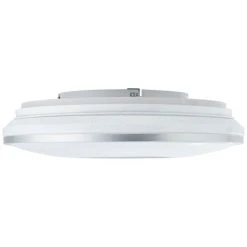 Brilliant Leuchten Brilliant Visitation Deckenleuchte LED Silber, 1-flammig, Fernbedienung, Farbwechsler 35 Brilliant Leuchten Brilliant Visitation Deckenleuchte LED Silber, 1-flammig, Fernbedienung, Farbwechsler -Bürolampen Verkäufe brilliant visitation deckenleuchte g97043 58 8