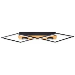 Brilliant Leuchten Brilliant Woodbridge Deckenleuchte LED Schwarz, Braun, 1-flammig 16 Brilliant Leuchten Brilliant Woodbridge Deckenleuchte LED Schwarz, Braun, 1-flammig -Bürolampen Verkäufe brilliant woodbridge deckenleuchte g99756 76 3
