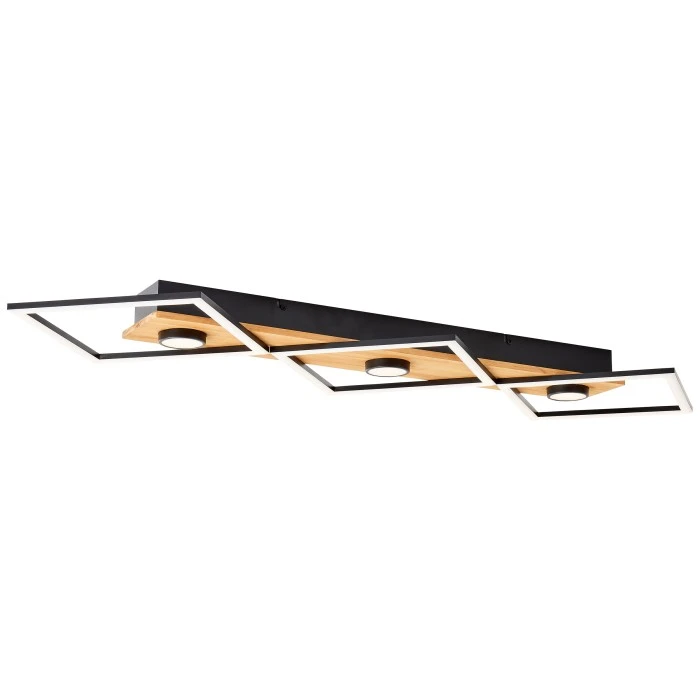 Brilliant Leuchten Brilliant Woodbridge Deckenleuchte LED Schwarz, Braun, 1-flammig 11 Brilliant Leuchten Brilliant Woodbridge Deckenleuchte LED Schwarz, Braun, 1-flammig – Bild 11