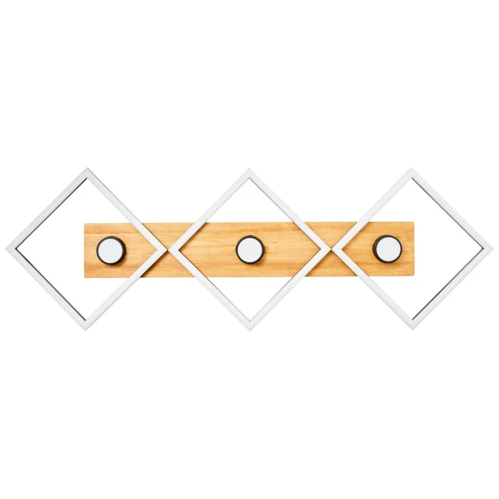 Brilliant Leuchten Brilliant Woodbridge Deckenleuchte LED Schwarz, Braun, 1-flammig 8 Brilliant Leuchten Brilliant Woodbridge Deckenleuchte LED Schwarz, Braun, 1-flammig – Bild 8