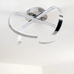 Hofstein Cano Deckenleuchte LED Chrom, 1-flammig -Bürolampen Verkäufe cano deckenleuchte h167459 13